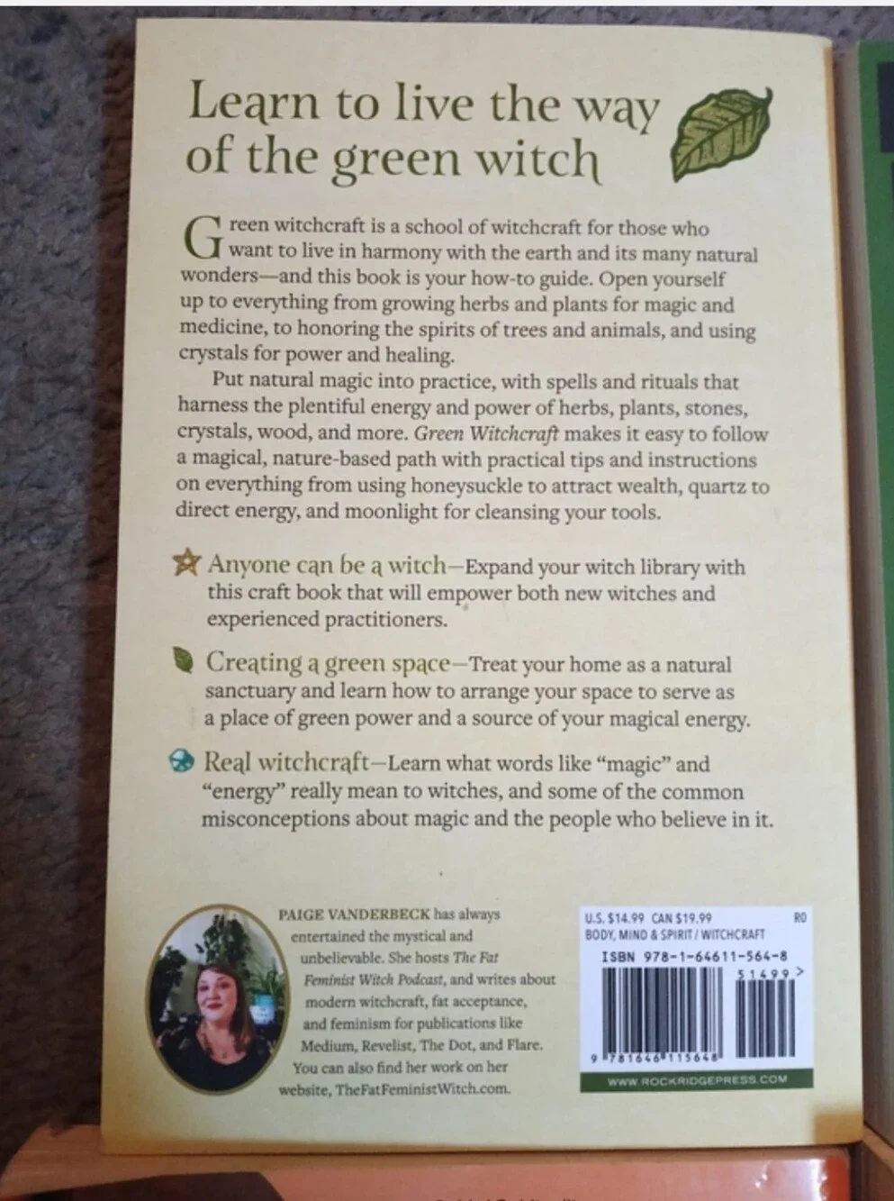Green Witchcraft by Paige Vanderbeck